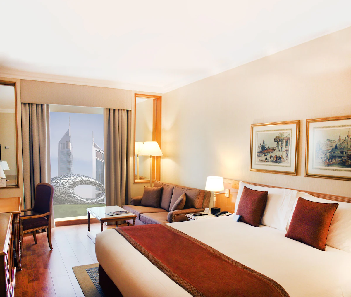 اتاق هتل کراون پلازا دبی